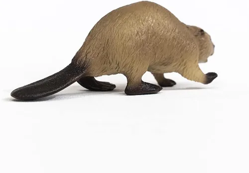 Miniatura 4 de Schleich Wild Life, North American Woodland Juguetes de animales salvajes para niños, figura de juguete de castor, a partir de 3 años