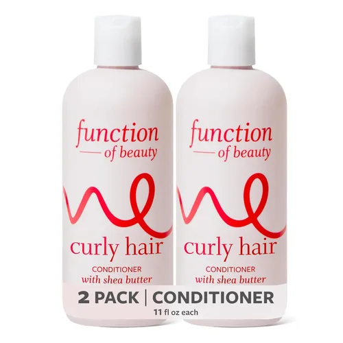Miniatura 13 de Function of Beauty Acondicionador para el cabello Coily - Acondicionador sin sulfato para bobinas hinchables - Antiencrespamiento, definición