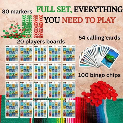 Miniatura 5 de Cuitáxi Juego de bingo mexicano con 100 fichas de bingo para 20 jugadores Hecho en México - Regalos mexicanos de lujo - Juegos de mesa