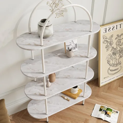 Miniatura 7 de CRE8TIVE Papel de contacto de mármol beige nublado para encimeras, armarios, impermeable, 12 x 80 pulgadas, papel tapiz de mármol blanco crema mate