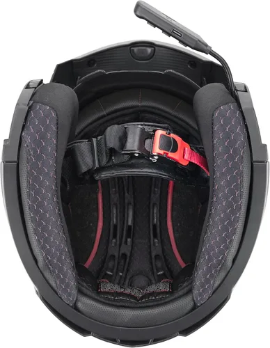Miniatura 7 de GDM Raptor Modular Bluetooth Casco de motocicleta abatible, negro mate