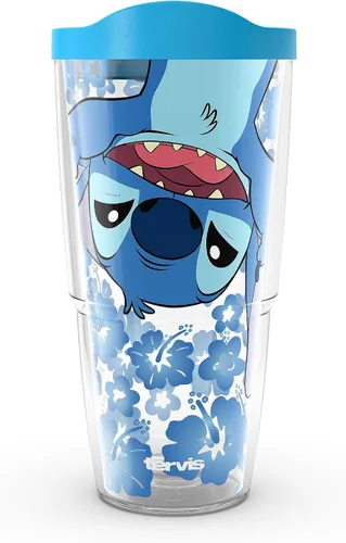 Miniatura 11 de Tervis Disney - Vaso aislado de doble pared con costura frontal y trasera, fabricado en Estados Unidos, mantiene las bebidas frías y calientes, 24