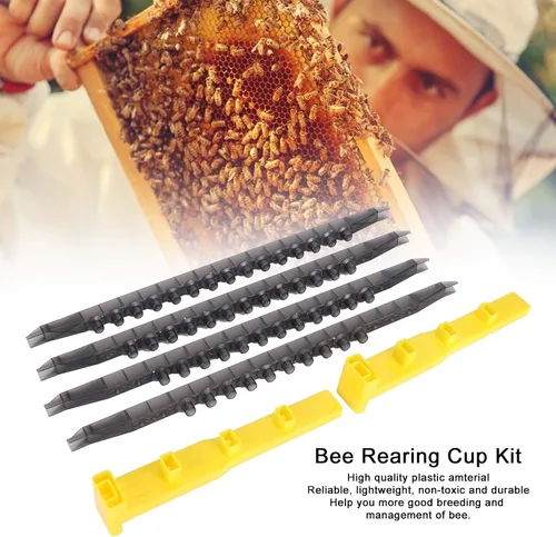 Miniatura 6 de Pilipane Beekeeping Queen Cell - Soporte para vasos de celda Queen para abejas