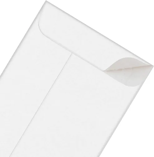 Miniatura 7 de Xxcxpark 500 sobres para monedas #1, sobres de papel kraft blanco de 2-1/4 x 3-1/2 pulgadas, sobres clásicos de papel kraft para piezas pequeñas