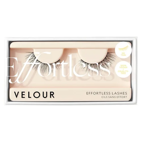 Miniatura 12 de Velour Pestañas postizas sin esfuerzo, pestañas postizas de aspecto natural, pestañas esponjosas y ligeras sin recortar, pestañas postizas
