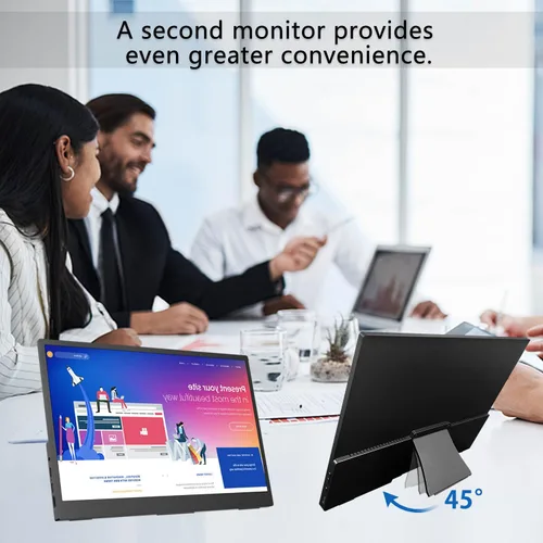 Miniatura 7 de Monitor Portátil 10.5'' 1920x1280 Segundo Monitor Externo para Laptop 3:2, 100% sRGB, con Soporte Ajustable de 45°, Pantalla de Computadora HDMI