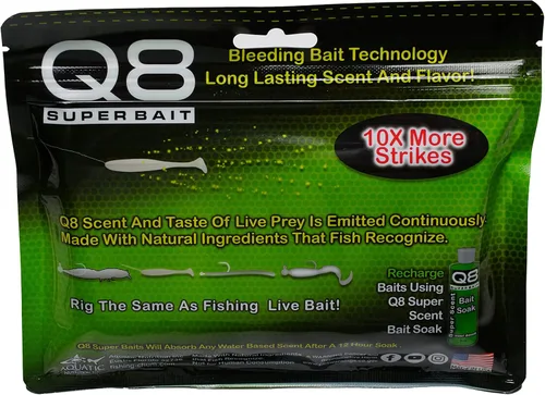 Miniatura 2 de Q8 Super Bait Super Camarones Blanco perla