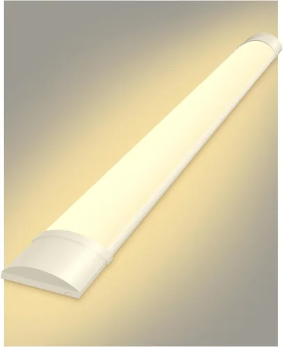Miniatura 12 de Sararoom lámpara LED para tienda de 2 pies, tubo de 20 W, 2400 lm, 4000 K blanco neutro, luz de techo de 60 cm 23.6 pulgadas para garaje, armario