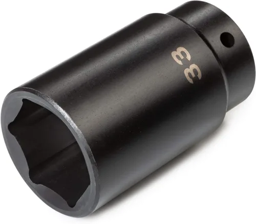 Miniatura 44 de TEKTON SID22132 Dado de impacto de 6 puntos de 1 17/64 pulgadas (32 mm) impulsor de 1/2 pulgada
