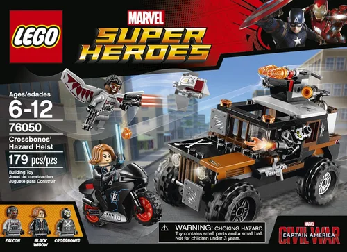 Miniatura 2 de LEGO Super Heroes Crossbones' Hazard Heist 76050 Kit de construcción (179 piezas)