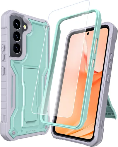 Miniatura 8 de Funda para Samsung Galaxy S22 Ultra 5G (no es compatible con teléfonos no Plus o Plus), protección de grado militar a prueba de golpes, soporte Azul