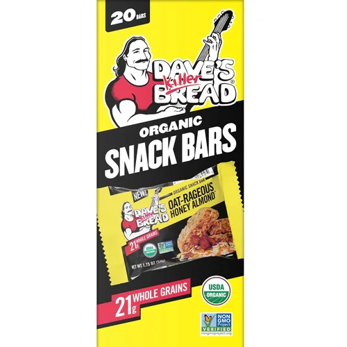 Miniatura 8 de Dave’s Killer Bread Organic Snack Bars – Crushin’ Caramel Chocolate & Chocolate Chip, 4 CT (Variety Pack)