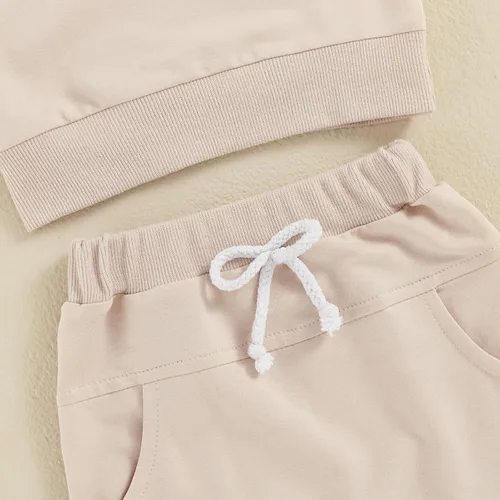 Miniatura 38 de BemeyourBBs Conjunto divertido de sudadera y pantalones de manga larga con letras divertidas para bebé niño y niño