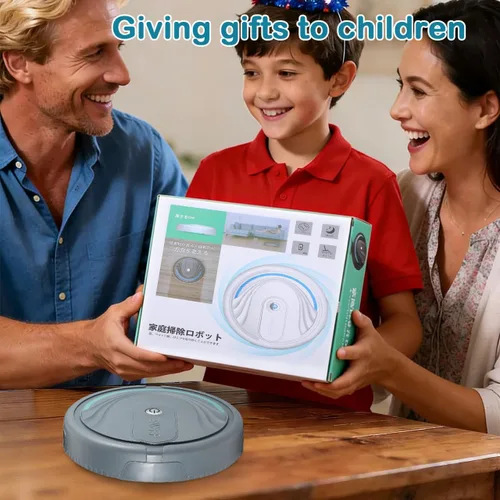 Miniatura 3 de PATKAW Robot de juguete de barrido de piso para niños, 1 robot de simulación de trapeador, robot de trapeador de suelo falso, aspiradora para niños