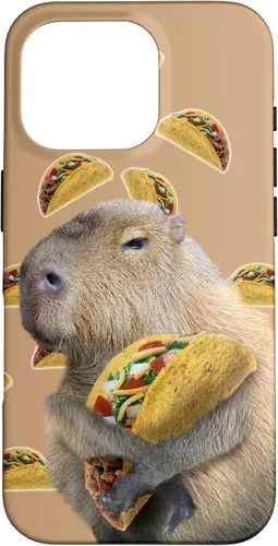 Miniatura 20 de Capybara Capybaras Eating Taco - Carcasa para iPhone 17