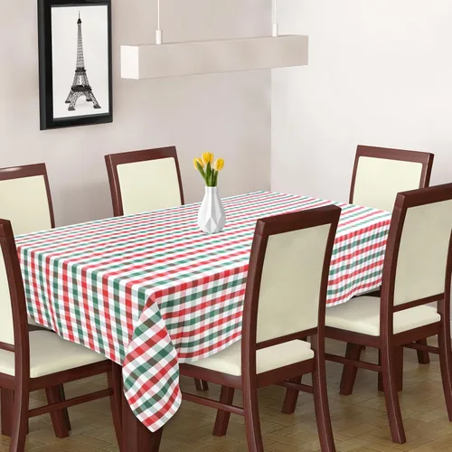 Miniatura 8 de Urban Villa - Mantel de mesa 100 % algodón, para uso diario, cenas familiares o fiestas en interiores o exteriores, a cuadros, color negro/blanco