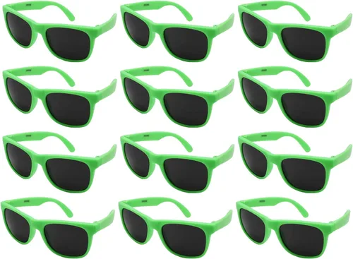 Miniatura 13 de Edge I-Wear - Paquete de 12 lentes de sol neón para niños, regalos de fiesta con certificación CPSIA, plomo (Pb) sin contenido 9402RA