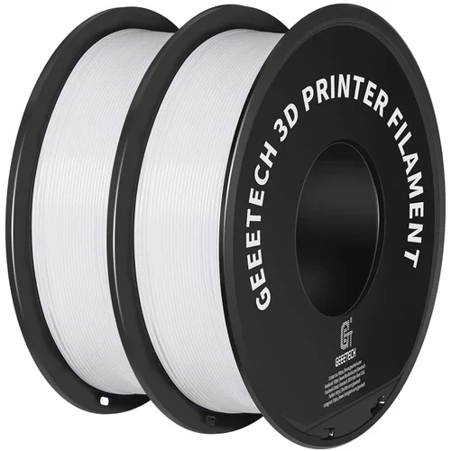 Miniatura 54 de GEEETECH Filamento PLA de color dorado sedoso de 0.069 libras, filamento de seda brillante para impresora 3D, carrete de 2.2 libras, precisión
