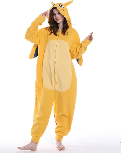 Miniatura 2 de Unpifolov Pijama de dragón unisex disfraz de cosplay para adultos