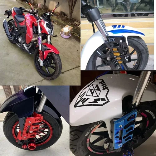 Miniatura 2 de Para FZ25 FZ-25 FZ 25 Motocicleta Guardabarros Lateral Protección Montaje Amortiguador Delantero Guardabarros Cubierta Anticaída Deslizador