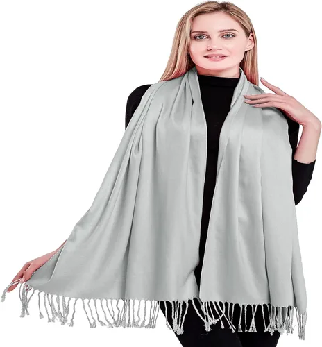Miniatura 5 de CJ Apparel Solid Color Design Shawl Scarf Wrap Stole Throw Head Wrap Face Cover Pashmina NEW