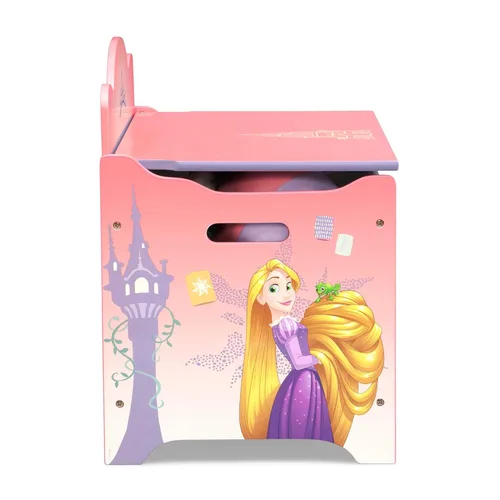 Miniatura 8 de Delta Children Caja de juguetes de lujo, princesa Disney Disney Princess