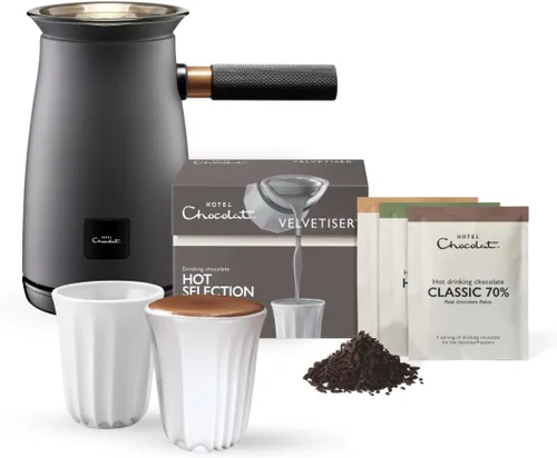 Miniatura 12 de Sistema de Chocolate para Beber Caliente y Frío - El NUEVÍSIMO Velvetiser de Hotel Chocolat - El kit incluye máquina de chocolate caliente, caja