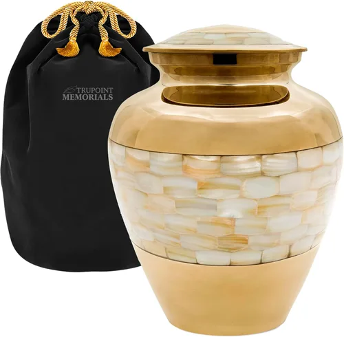 Miniatura 7 de Trupoint Memorials Urna Extra Grande para cenizas de adultos hombres o mujeres de hasta 330 libras - Urnas de cremación para cenizas humanas, urnas