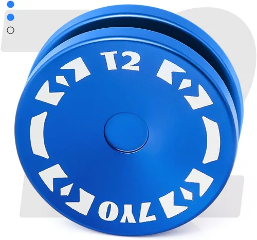 Miniatura 2 de 7YO T2 Responsive Yoyo Auto Return para niños y principiantes, Yoyo profesional de metal Yoyo Looping 2A Yo Yo para trucos de cuerda + 5 cuerdas