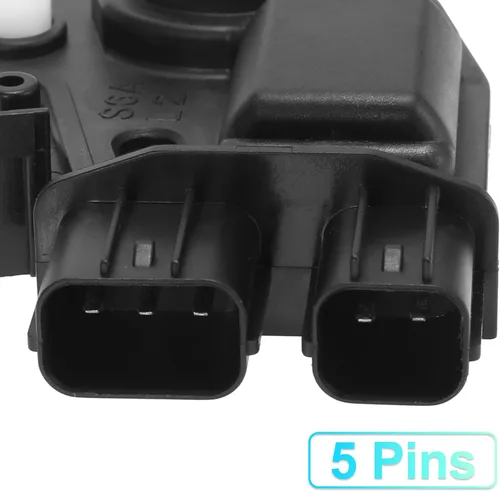 Miniatura 6 de X AUTOHAUX Motor de accionamiento de cerradura de puerta delantera izquierda lado del conductor para Honda Civic para Acura CR-V Element Accord 2