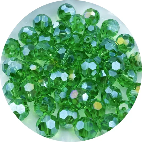 Miniatura 16 de Cuentas de cristal de vidrio 400 piezas 4mm cuentas facetadas redondas de vidrio espaciadoras para hacer joyas, pulseras, aretes, collares, Rosa