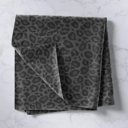 Miniatura 2 de Castle Fairy Tapiz con estampado de leopardo, guepardo africano, tapices para colgar en la pared de la habitación, piel de animal salvaje gris