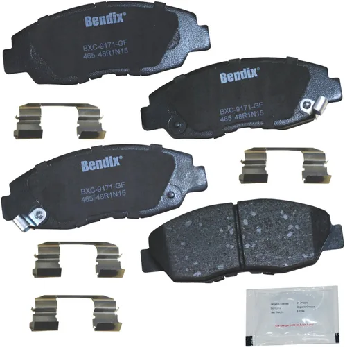 Miniatura 459 de Pastillas de freno delanteras cerámicas Bendix Priority1 CFC2302 para Hyundai Elantra 2021, Sonata 2022-2020, Kia K5 2023-2021
