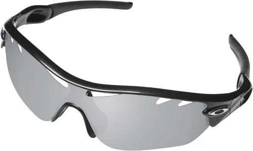 Miniatura 2 de BroLizard - Lente polarizada de repuesto para gafas de sol Oakley Radar Edge ventiladas OO9184, plateado