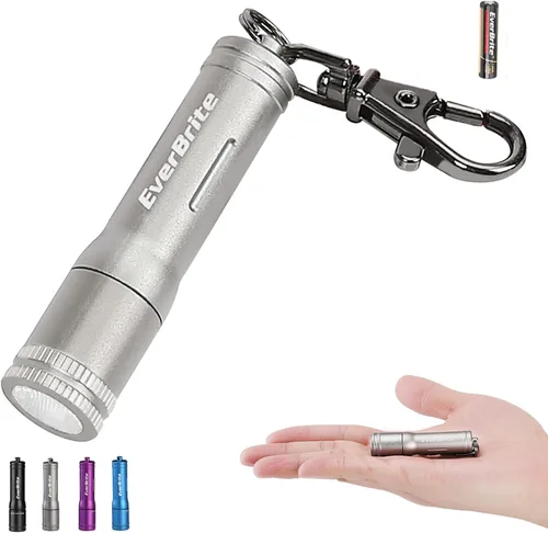 Miniatura 9 de EverBrite Llavero con linterna LED mini brillante, llavero portátil, antorcha de bolsillo para EDC, regalos de fiesta, lectura nocturna, camping