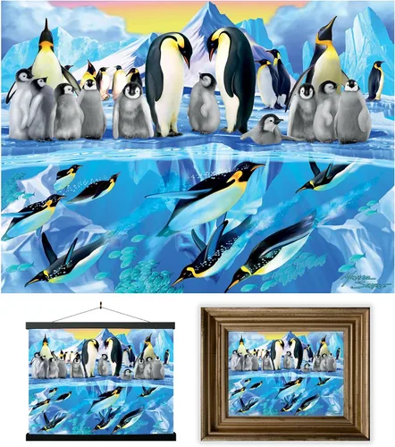 Miniatura 86 de Impresiones de arte de pared lenticular 3D LiveLife - El amor de un padre de Deluxebase. Póster 3D de león sin marco. Decoración de pared perfecta.