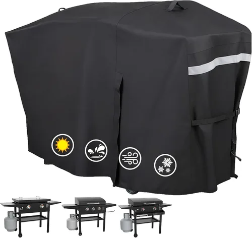 Miniatura 17 de Cubierta de parrilla Utheer para ahumador vertical de gas Pit Boss 3-Serie, cubierta impermeable anti-UV de 600D de longitud completa y resistente