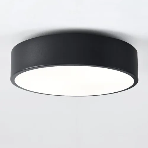 Miniatura 10 de Moderna lámpara de techo de montaje empotrado dorada, luces de techo redondas contemporáneas de 2 luces con pantalla de acrílico blanco