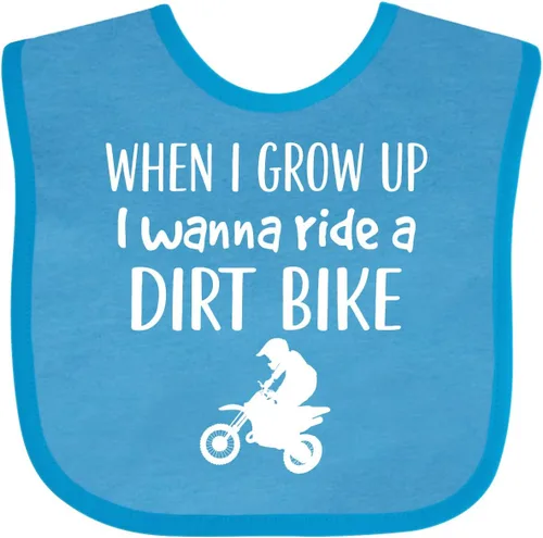 Miniatura 11 de inktastic Babero para bebé de motocross Future Dirt Biker