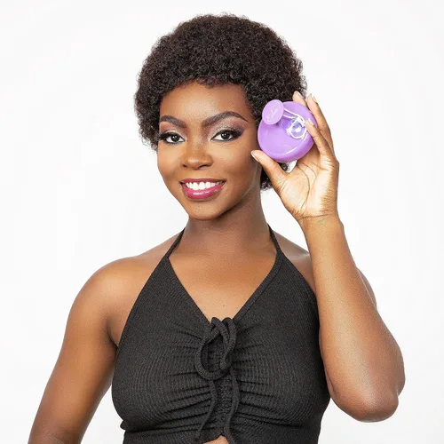 Miniatura 7 de Esha Girl - Masajeador de cuero cabelludo y cabeza de silicona suave – Cepillo de champú para húmedo seco aceitoso rizado recto grueso fino áspero