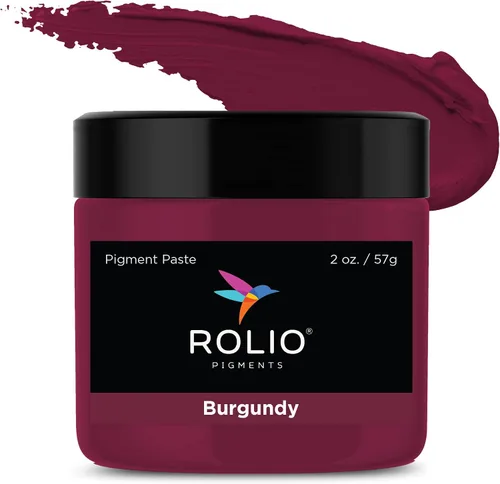 Miniatura 4 de Rolio Juego de pasta de pigmentos, 10 colores, juego oscuro, frascos de 1 onza de pigmento de color de resina para resina epoxi, polvo de mica