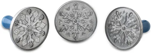Miniatura 12 de Nordic Ware – Sellos de galletas fundidos geométricos