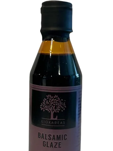 Miniatura 6 de Liokareas Glaseado balsámico griego, orgánico, sin OMG, 8.45 onzas, hecho de uvas cultivadas en Grecia, sin azúcares añadidos