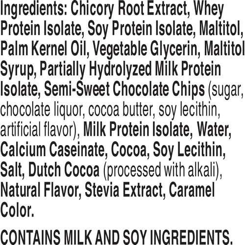 Miniatura 3 de Protein One Barra de proteína de chispas de chocolate de 90 calorías, 4.8 onzas (5 unidades)