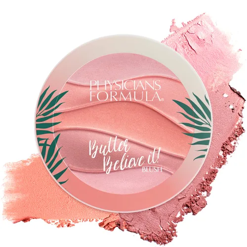 Physicians Formula - Polvo de maquillaje rubor Butter Believe It, Arena Rosada | Mantequilla Murumuru | Para piel sensible | Dermatológicamente