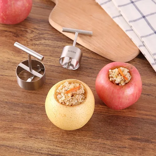 Miniatura 8 de Herramienta de cocina separador de núcleo de pera de manzana, removedor de núcleo de pera de manzana de acero inoxidable, removedor de picaduras