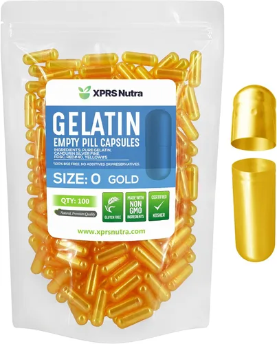 Miniatura 7 de XPRS Nutra Size 0 Empty Capsules - 100 Count Empty Gelatin Capsules - Pills DIY Capsule Filling - Pure Bovine Pill Gel Caps for Do-It-Yourself Rosado