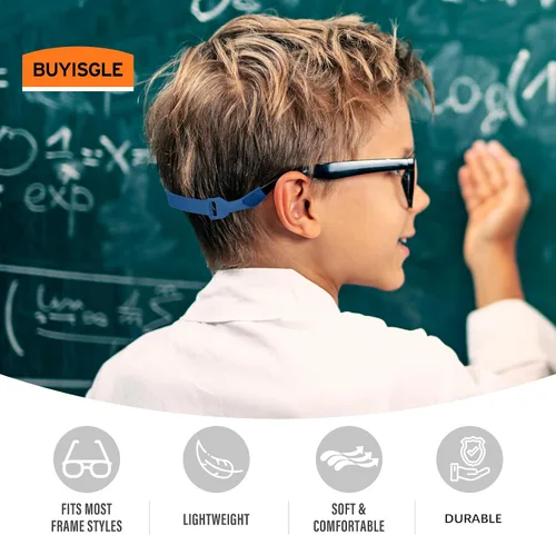 Miniatura 5 de Buyisgle Correa para Gafas de Niños - Correas sin Cola para Lentes de Sol Cordones para Niños Pequeños y Niñas - Soportes para Anteojos Alrededor