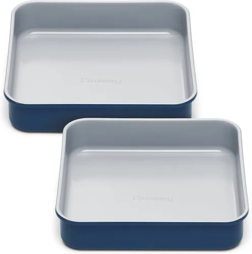 Miniatura 7 de Caraway Sartén Cuadrada de Cerámica Antiadherente de 9" - Revestimiento de Cerámica Naturalmente Deslizante - No Tóxico, Libre de PTFE y PFOA