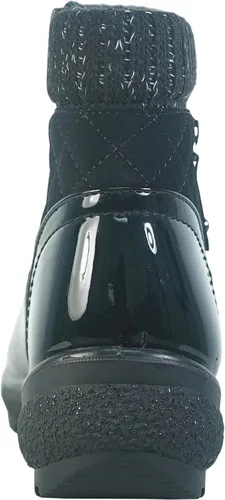 Miniatura 8 de Botas de invierno de tobillo a media pantorrilla para mujer de Canadá KARLA y NINA Botas de piel con cremallera lateral Cremallera frontal